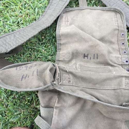 Early US Army `Field Pack, ALICE Combat Belt and Suspenders` (1950`s)