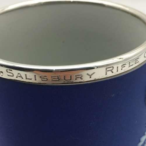 Rhodesia - `Wedgwood and Silver` Shooting Mug Trophy (1913)