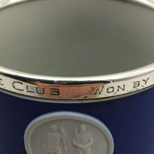 Rhodesia - `Wedgwood and Silver` Shooting Mug Trophy (1913)
