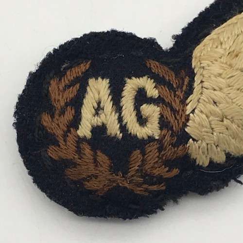 South African Air Force `Air Gunner` Wing/Brevet