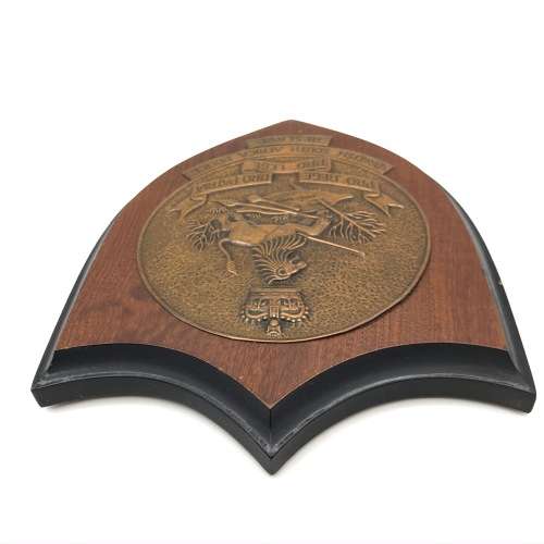 Rare Rhodesian `B.S.A.P. Reserve` Copper Plaque (Pre-UDI)