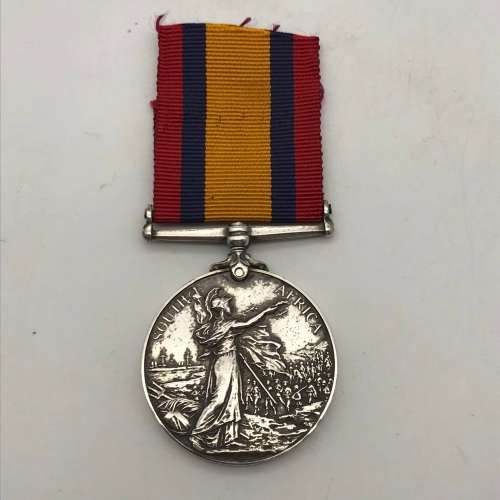 Boer War - Scarce Q.S.A. Medal `SANDFLATS T.G.` (Pte. D. Pearson)