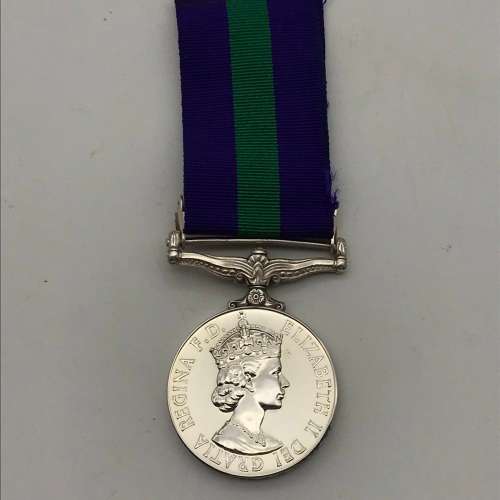 British - G.S. Medal with `CANAL ZONE` Clasp (Royal Engineers)