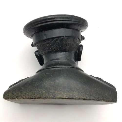 Rhodesian `BSAP Officer` Large Soapstone Bust (Signed)