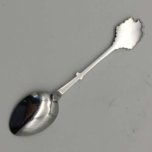 Early `Caracas` Enamel Souvenir Spoon (Venezuela)