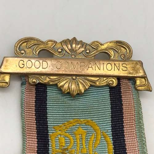 Northern Rhodesia - Solid Silver & Enamel `R.A.O.B.` Medal