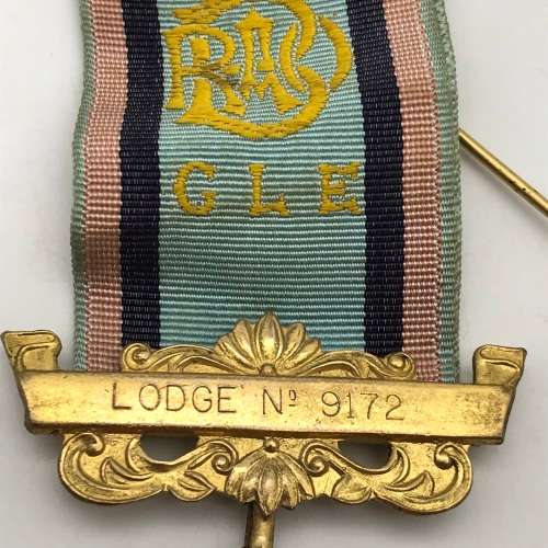 Northern Rhodesia - Solid Silver & Enamel `R.A.O.B.` Medal