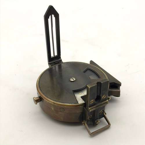 Antique `Prismatic Compass & Clinometer` (Negretti & Zambra - London)
