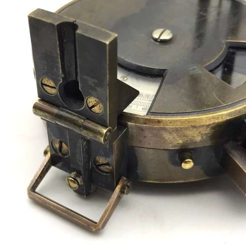 Antique `Prismatic Compass & Clinometer` (Negretti & Zambra - London)