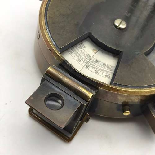 Antique `Prismatic Compass & Clinometer` (Negretti & Zambra - London)