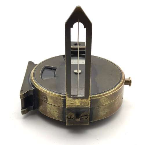 Antique `Prismatic Compass & Clinometer` (Negretti & Zambra - London)