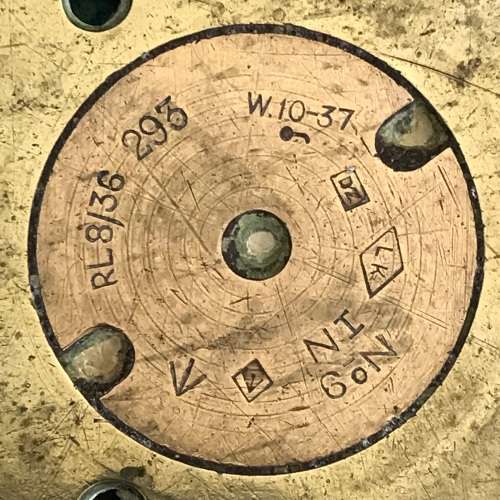 Large WW2 Naval Gun Brass Shell Casing