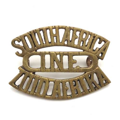 South Africa - WW1 `1st S.A. Infantry Brigade` Pair Shoulder Titles