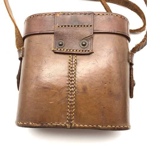 Vintage Binoculars in Leather Case