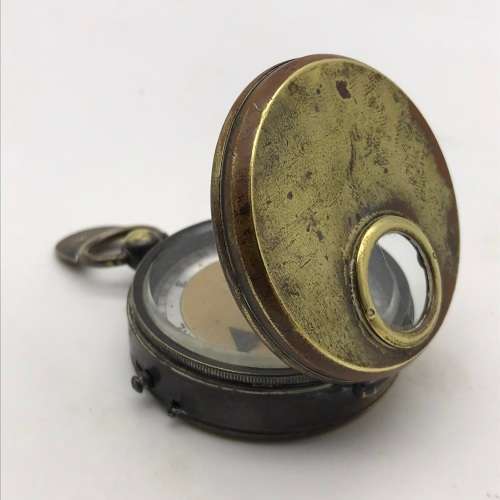 Victorian Brass `Francis Barker` Compass (Pre -1875)
