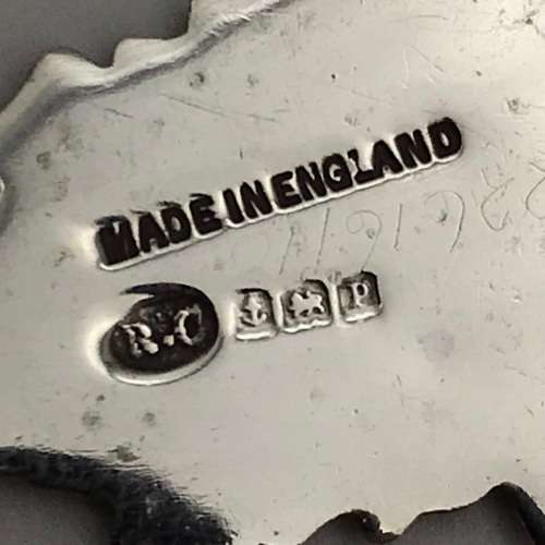 Solid Silver & Enamel `Brisbane` Souvenir Spoon (1914)