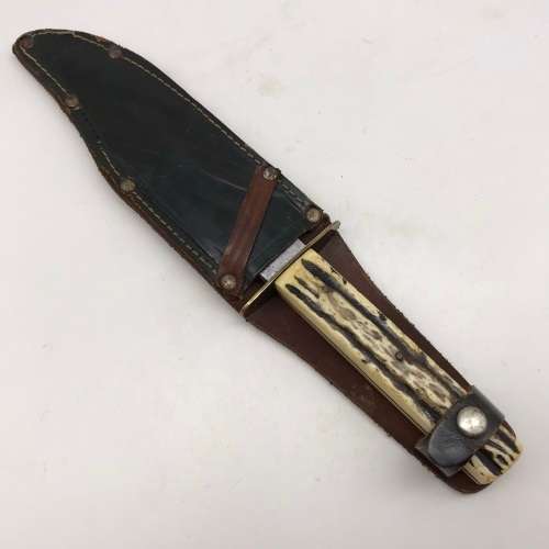 Vintage `Carl Schlieper` Bowie Hunting Knife (Solingen - Germany)