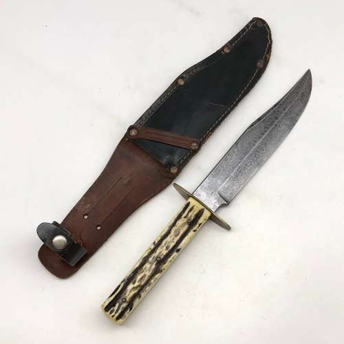 Vintage `Carl Schlieper` Bowie Hunting Knife (Solingen - Germany)