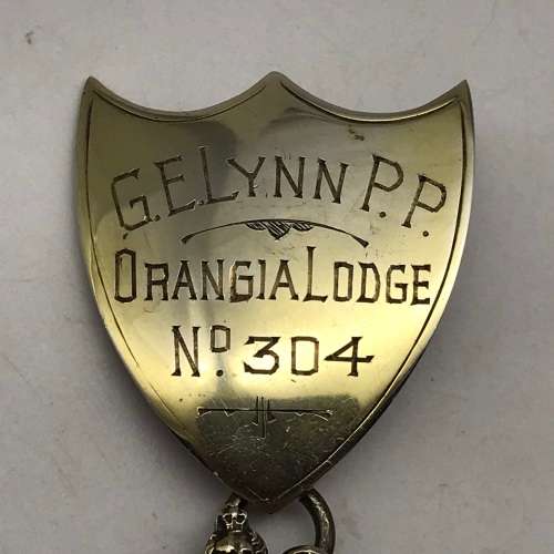 Silver & Enamel `Sons of England` Royal Blue Degree Medal (1904)