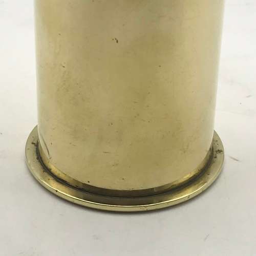 Pair German `1904` Brass Shells