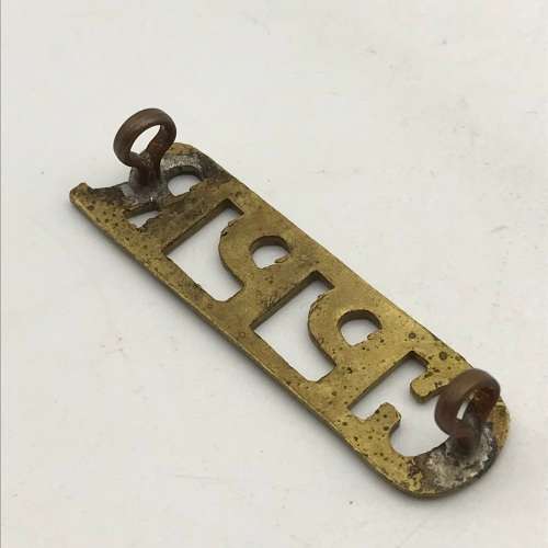 `Cape Peninsula Police Reserve` Shoulder Title (1904-1913)