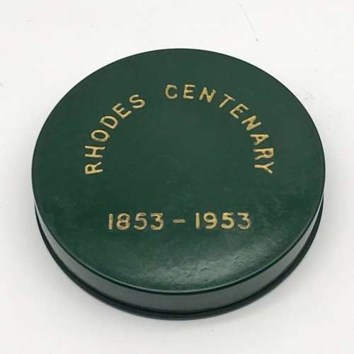 Southern Rhodesia - `1953 Rhodes Centenary` Silver UNC Crown (Cased)