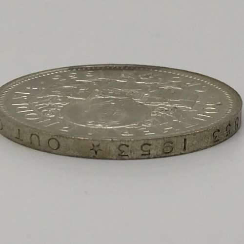 Southern Rhodesia - `1953 Rhodes Centenary` Silver UNC Crown (Cased)