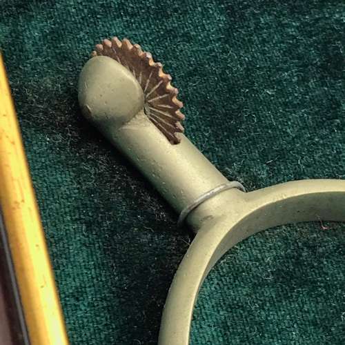 Framed `WW1 Cavalry Spurs` (With Provenance)
