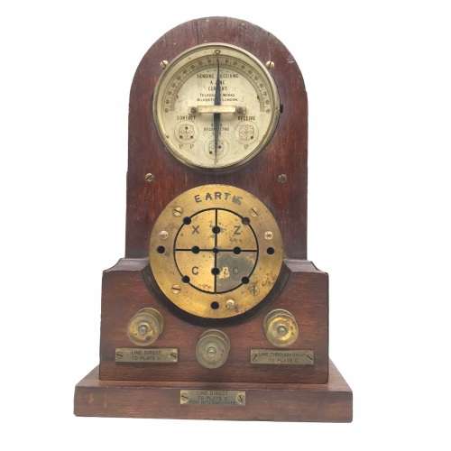 Antique `Telegraphs Works` Galvanometer (Silvertown - London)