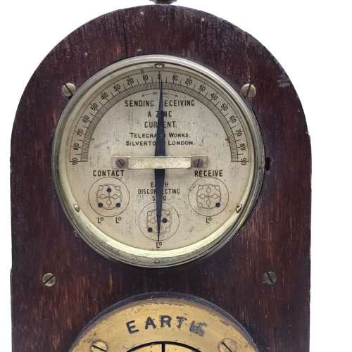Antique `Telegraphs Works` Galvanometer (Silvertown - London)