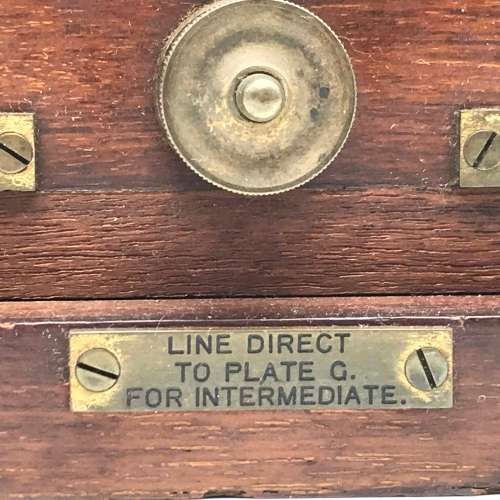 Antique `Telegraphs Works` Galvanometer (Silvertown - London)