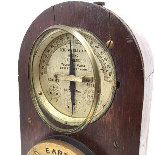 Antique `Telegraphs Works` Galvanometer (Silvertown - London)