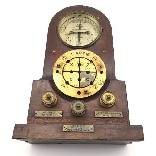 Antique `Telegraphs Works` Galvanometer (Silvertown - London)