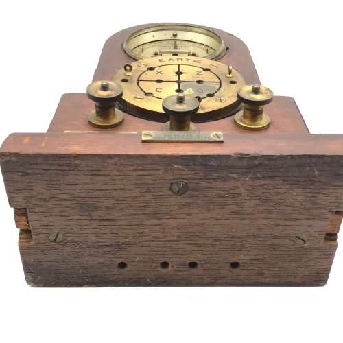 Antique `Telegraphs Works` Galvanometer (Silvertown - London)