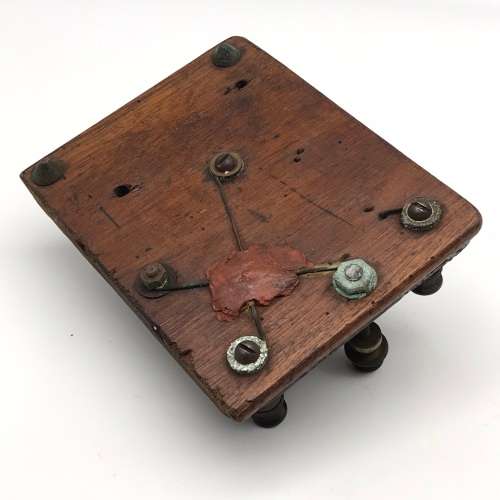 Antique Telegraph `Morse Code` Key (J.H. Bunnell. USA)