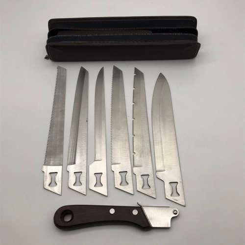 Early Quality`Kershaw Kai` Blades & Knife Set (Cased)