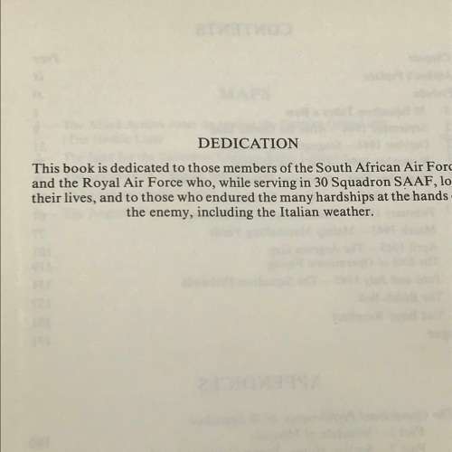 Scarce S.A.A.F - 30 Squadron `Last But Not Least` by `Brig. F. van Niekerk`