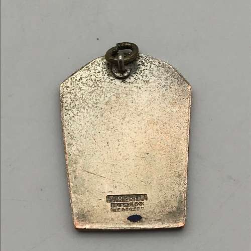 Vintage Krugersdorp Caledonian Society Scottish Enamel Badge