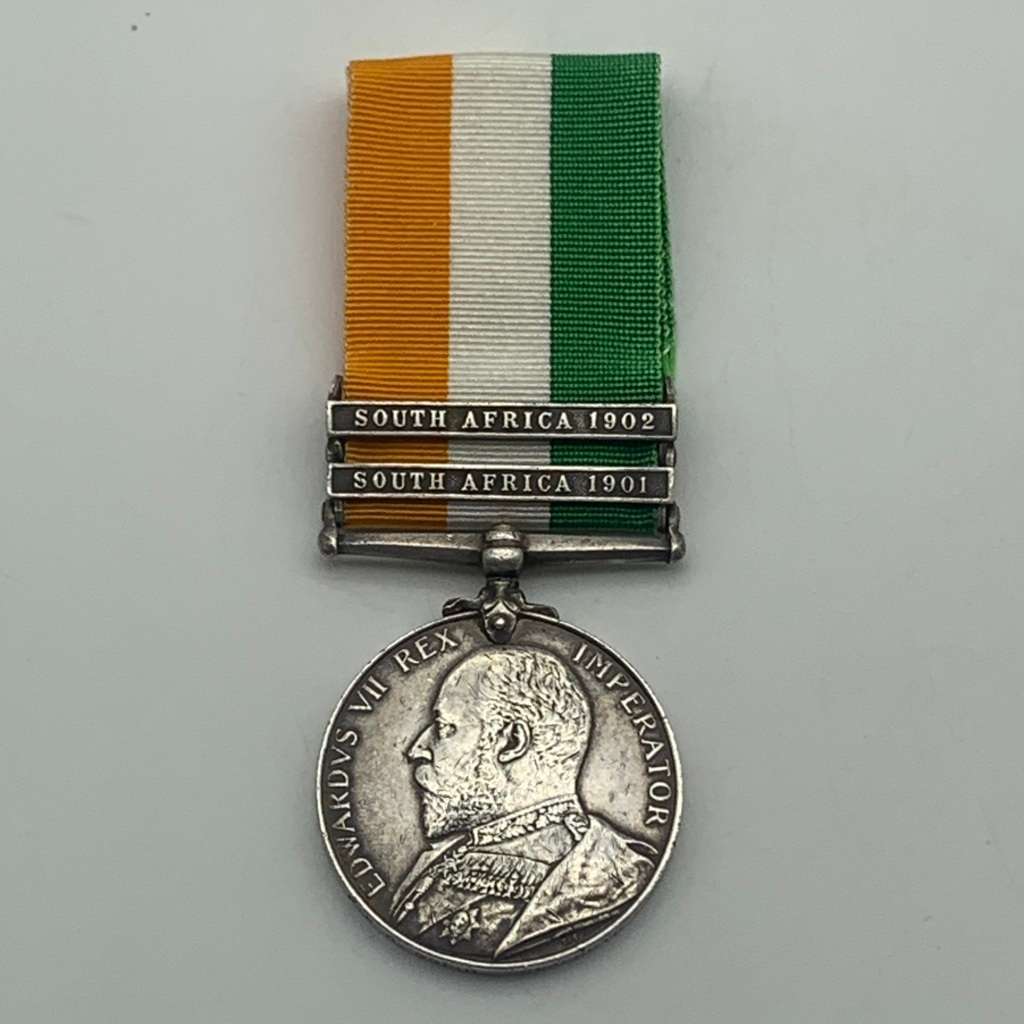 Boer War - K.S.A. Medal `PTE. R. GREIG` (Seaforth Highlanders)