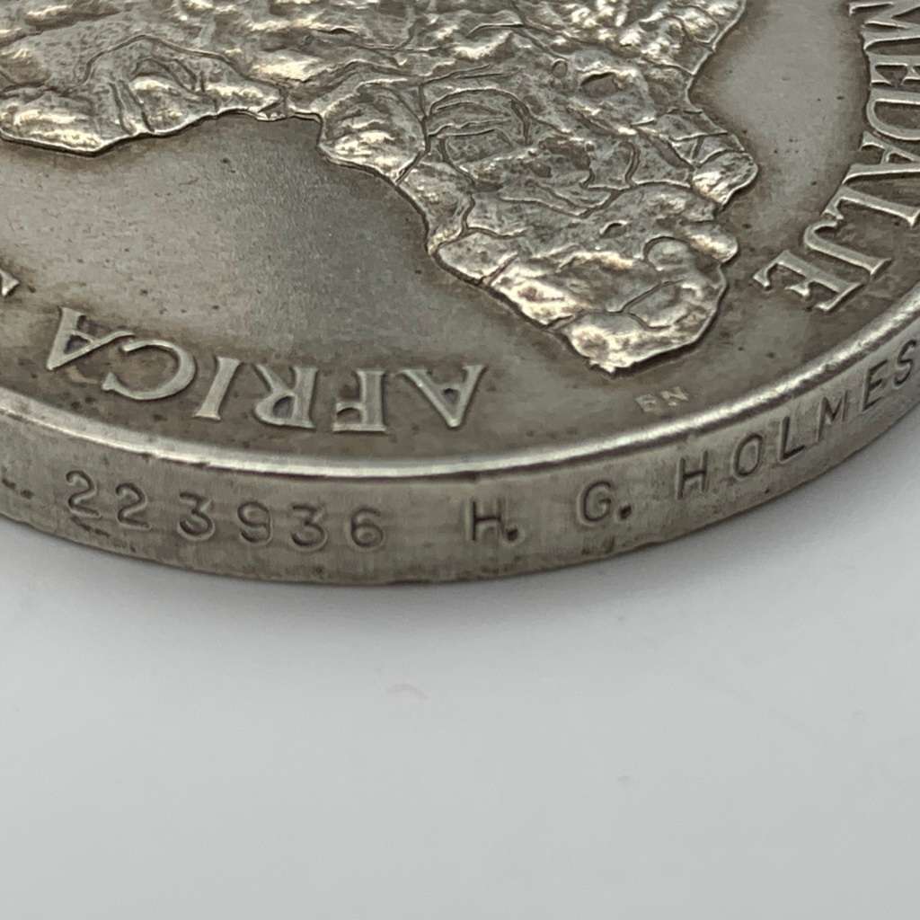 WW1 & WW2 Medals Group (7) `CLR. SJT. H.G. HOLMES` (POTCH. CDO & S.A.N.L.C.)