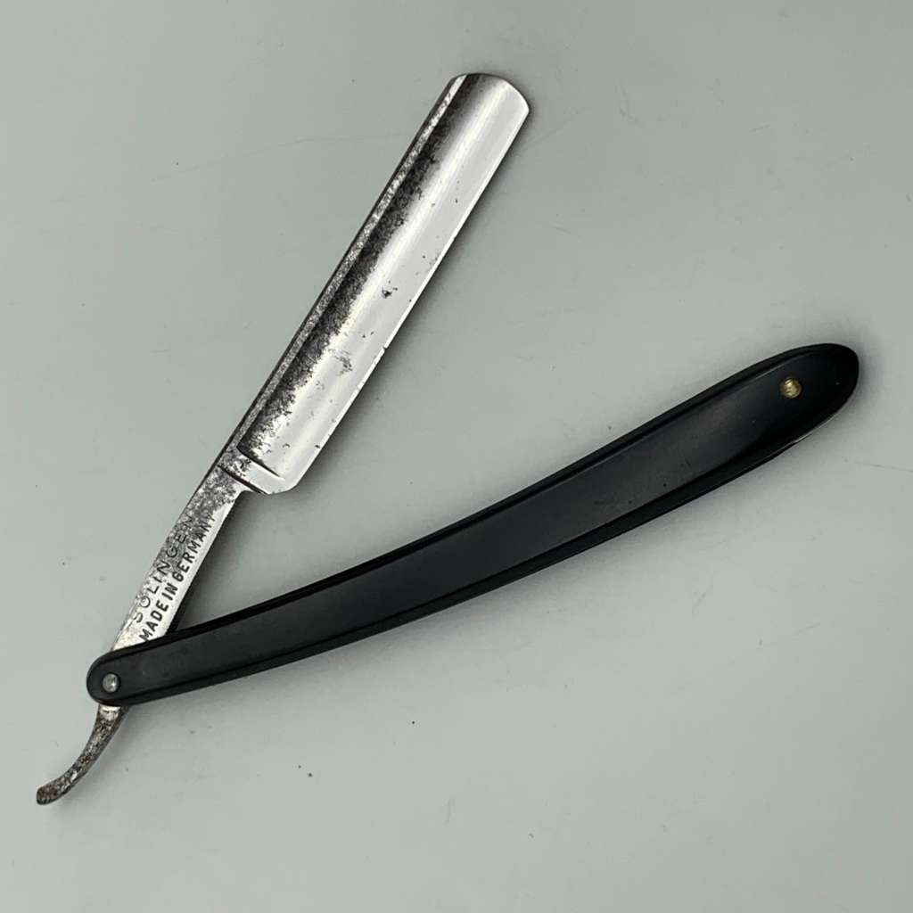 Vintage German `Straight Cut-Throat` Razor (Bismarck)