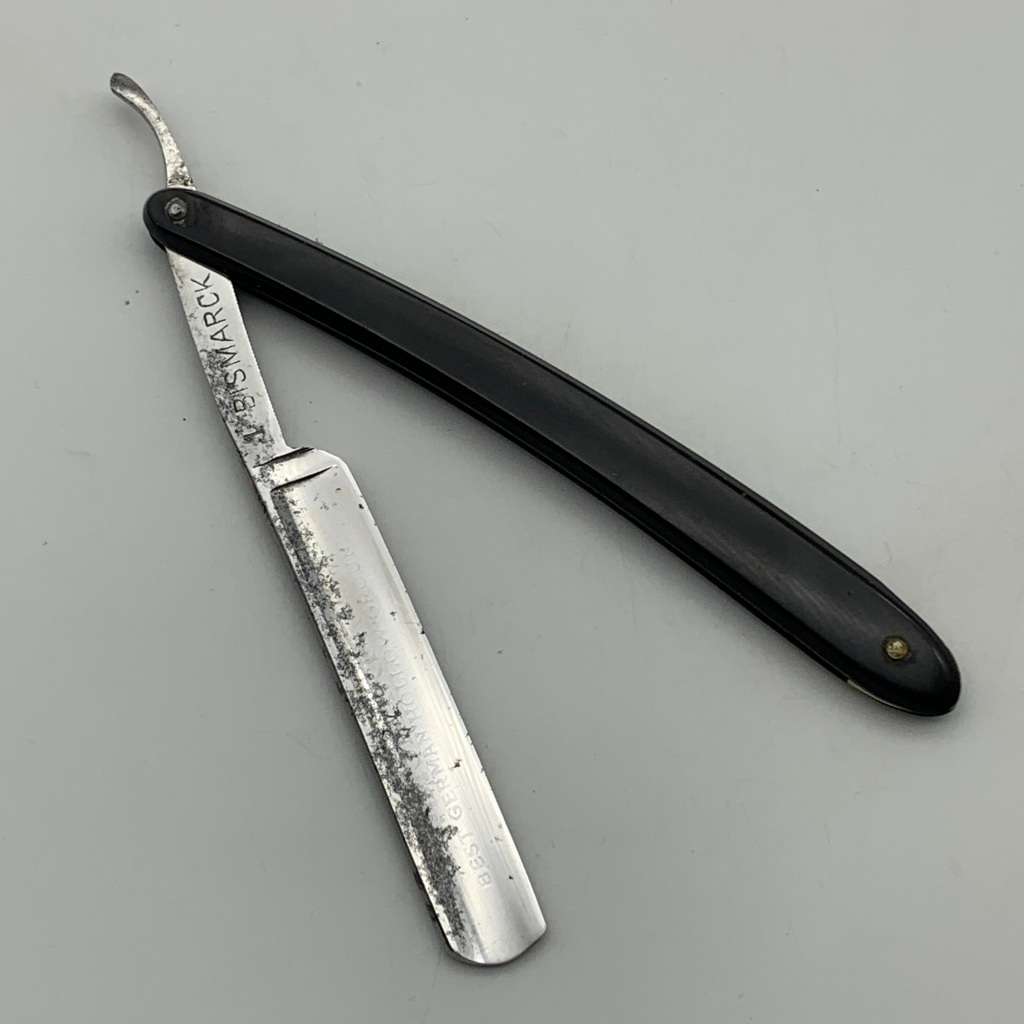 Vintage German `Straight Cut-Throat` Razor (Bismarck)