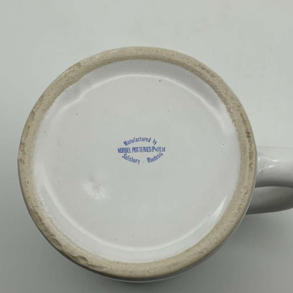 Rhodesia - `1 Rhodesia Regiment` Beer Tankard