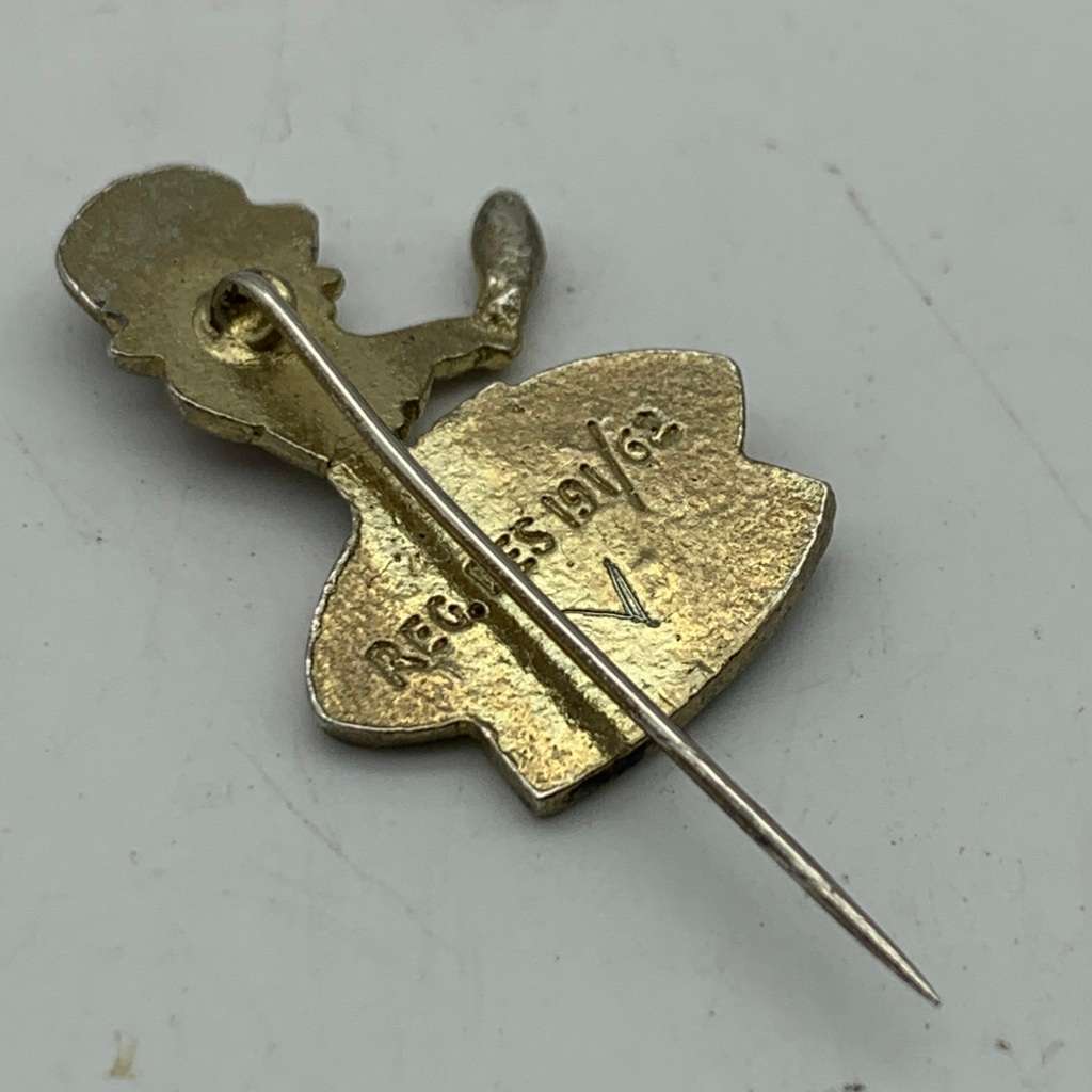 Vintage `Lions` Rugby Pin Badge