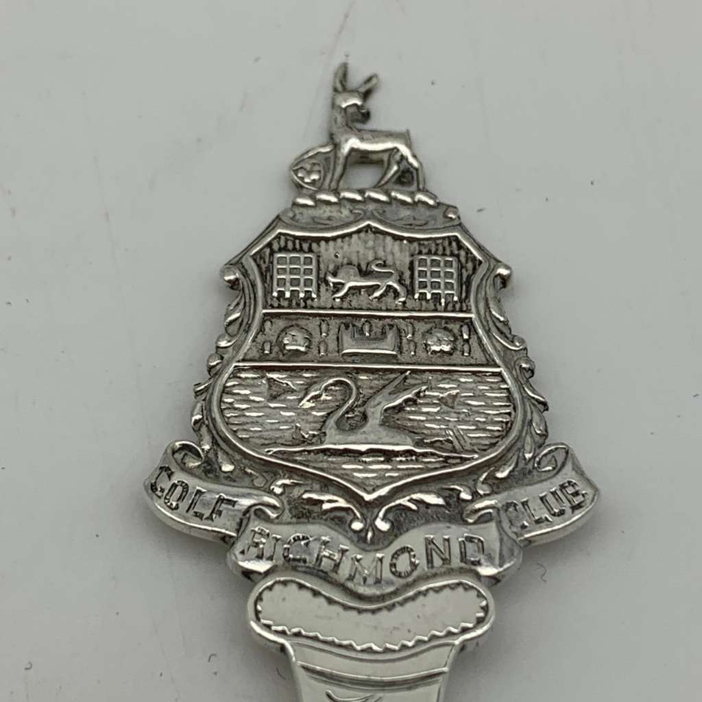 Solid Silver 'Richmond Golf Club' Souvenir Spoon (20g)