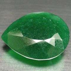 AMAZING PEAR SHAPED NATURAL CHINESE JADE - 18.49ct
