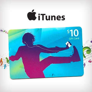 $10 iTunes Gift voucher code sent via email