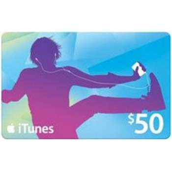 iTunes US $50 gift card (Market value, No added costs, Cheapest on Bob!)