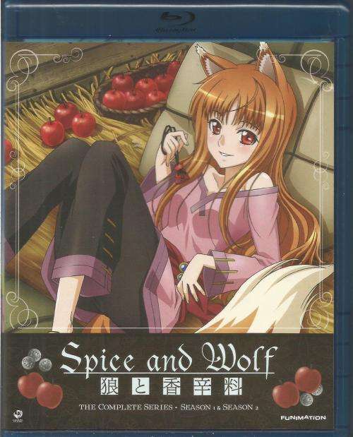 Spice and Wolf: Complete Series (Blu-ray/DVD Combo) Blu ray Region B, DVD Region 1