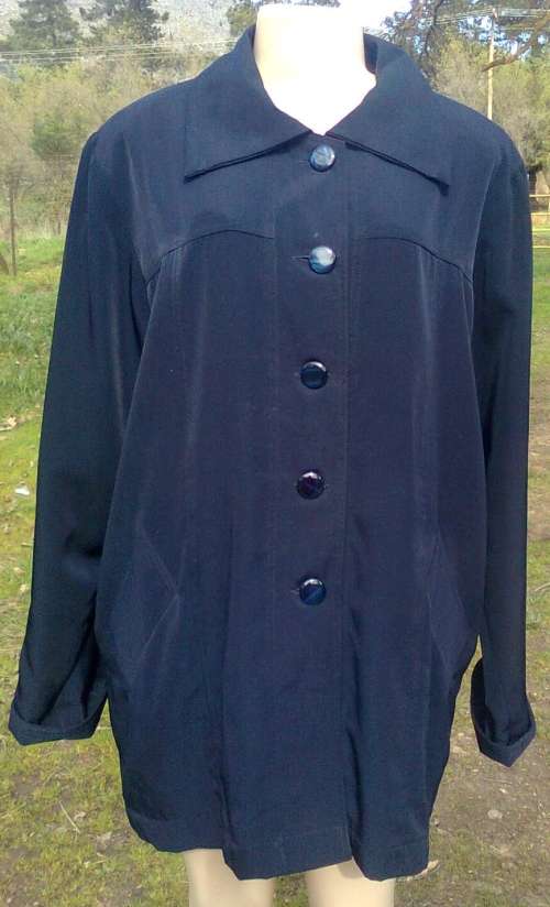 BLACK LADIES JACKET - SIZE:  XXL